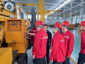 Drilling Equipment Training for Shanxi Guoyuan Customer