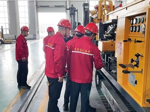Drilling Equipment Training for Shanxi Guoyuan Customer